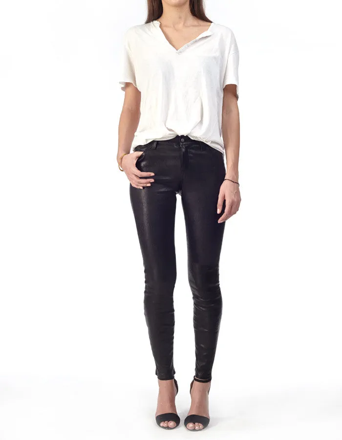 GIGI Classic Skinny Pants - Stretch Leather | Shop now