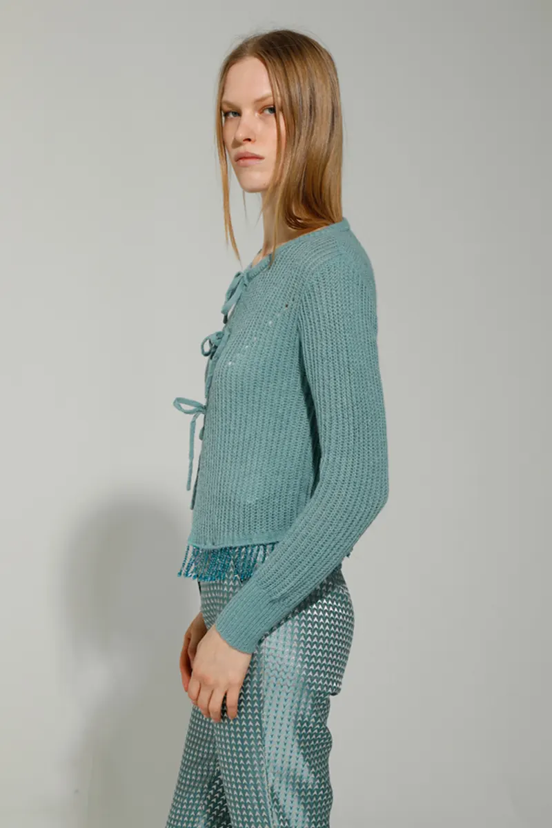 GOA GOA | Perforated cardigan.