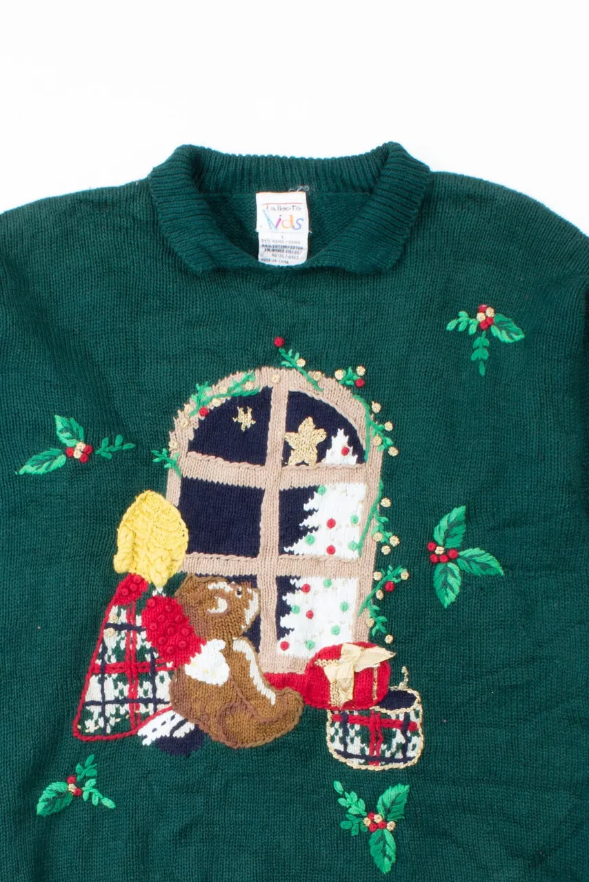 Green Ugly Christmas Pullover 52926