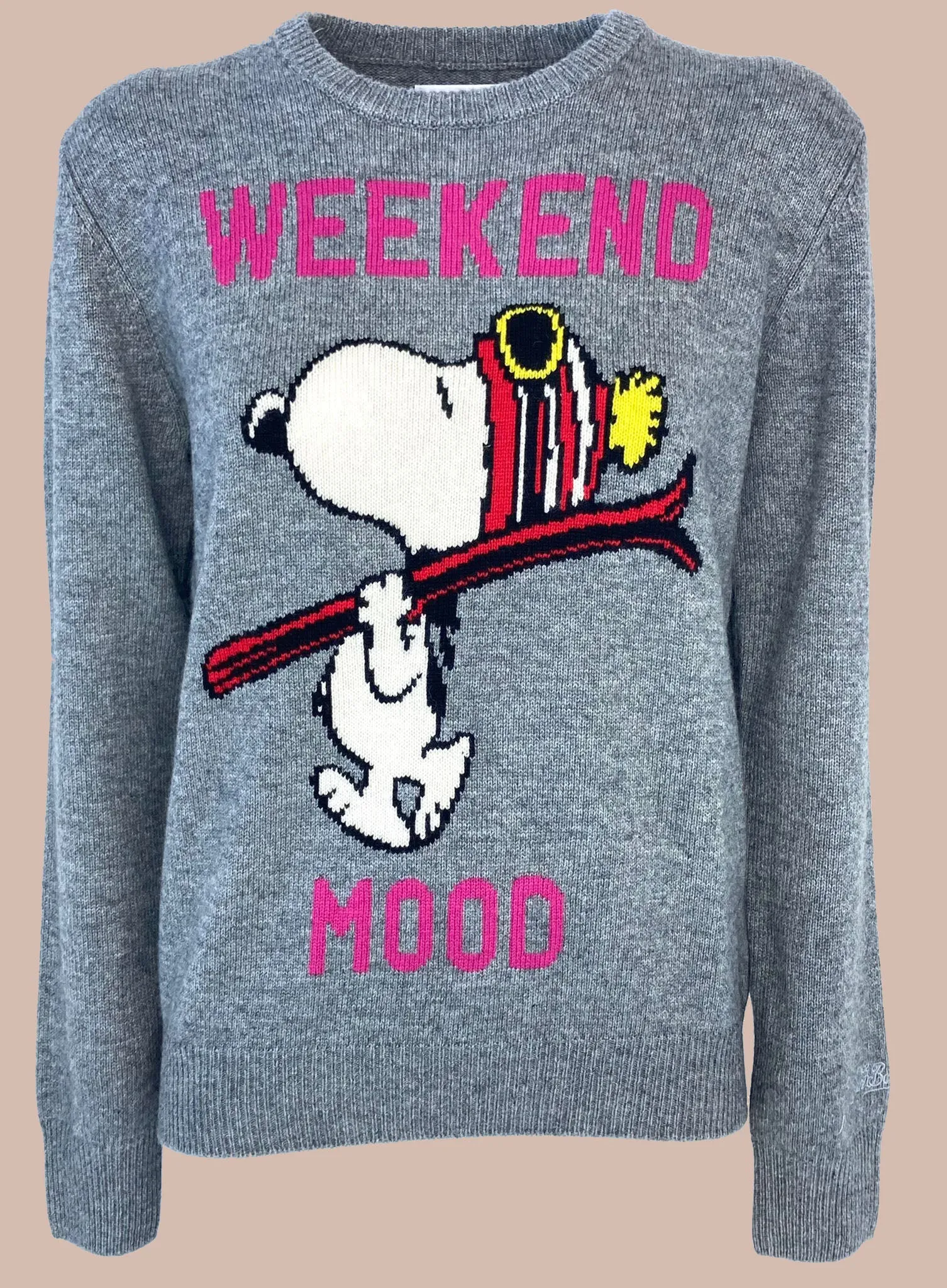 Grey Snoopy weekend pullover