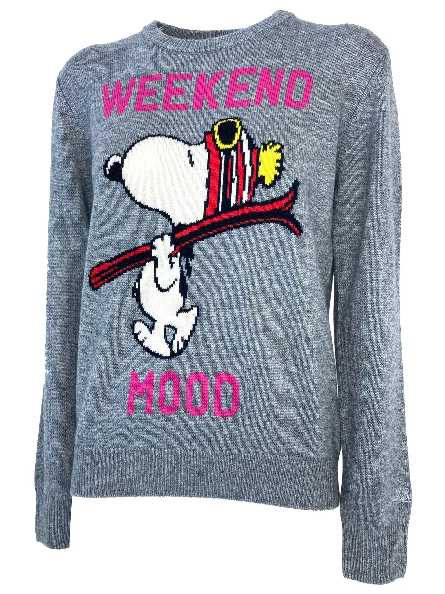 Grey Snoopy weekend pullover