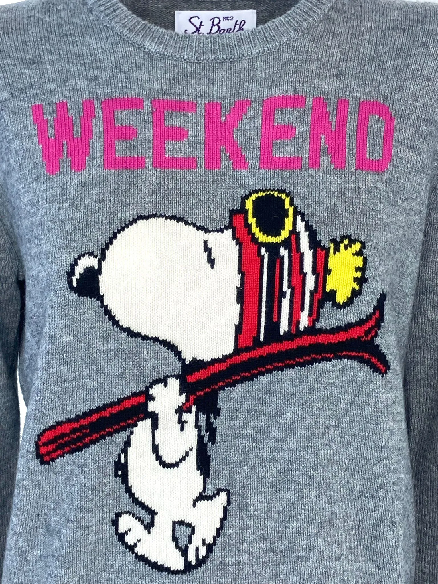 Grey Snoopy weekend pullover