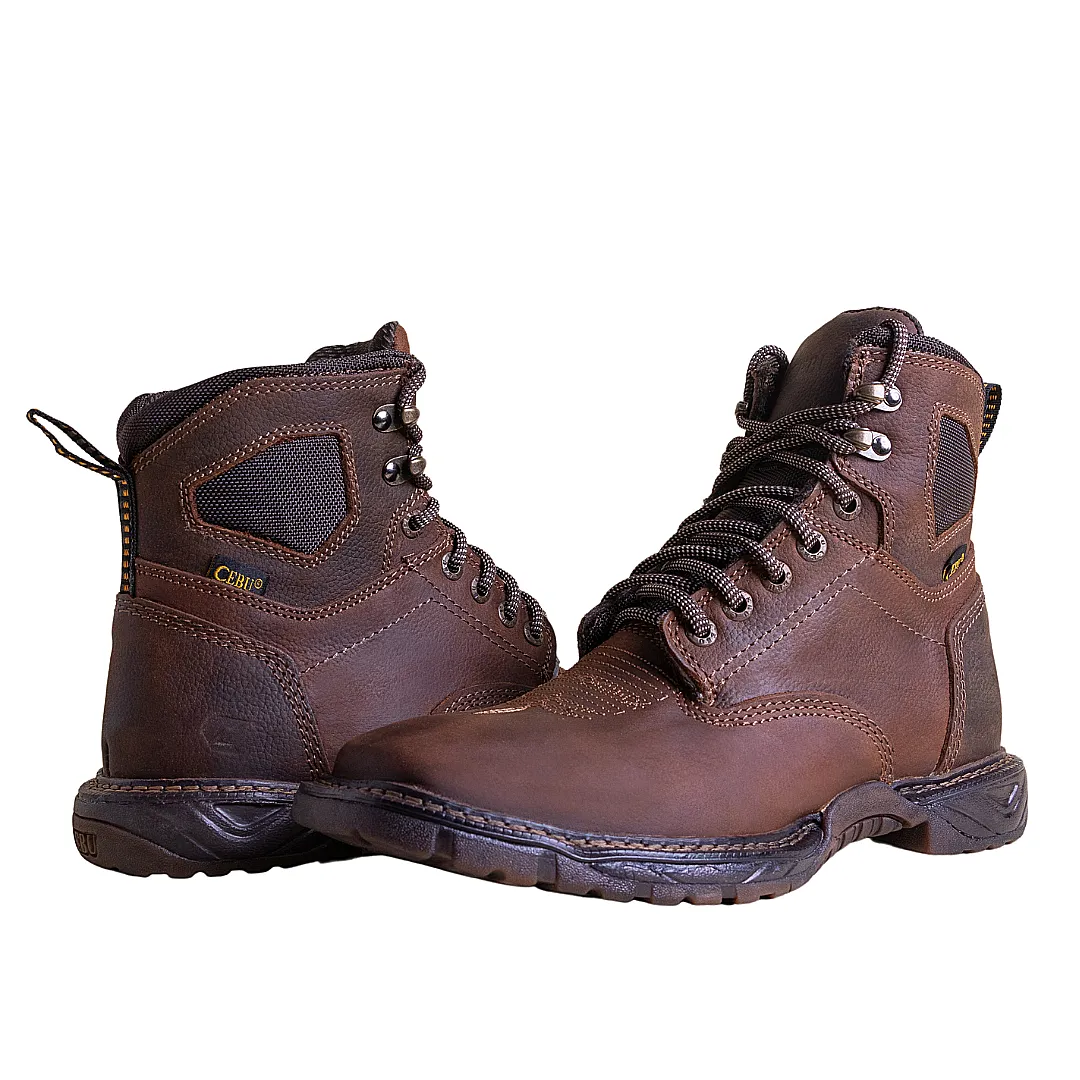 HAWK - 6 Square Toe Ankle Boots for Men