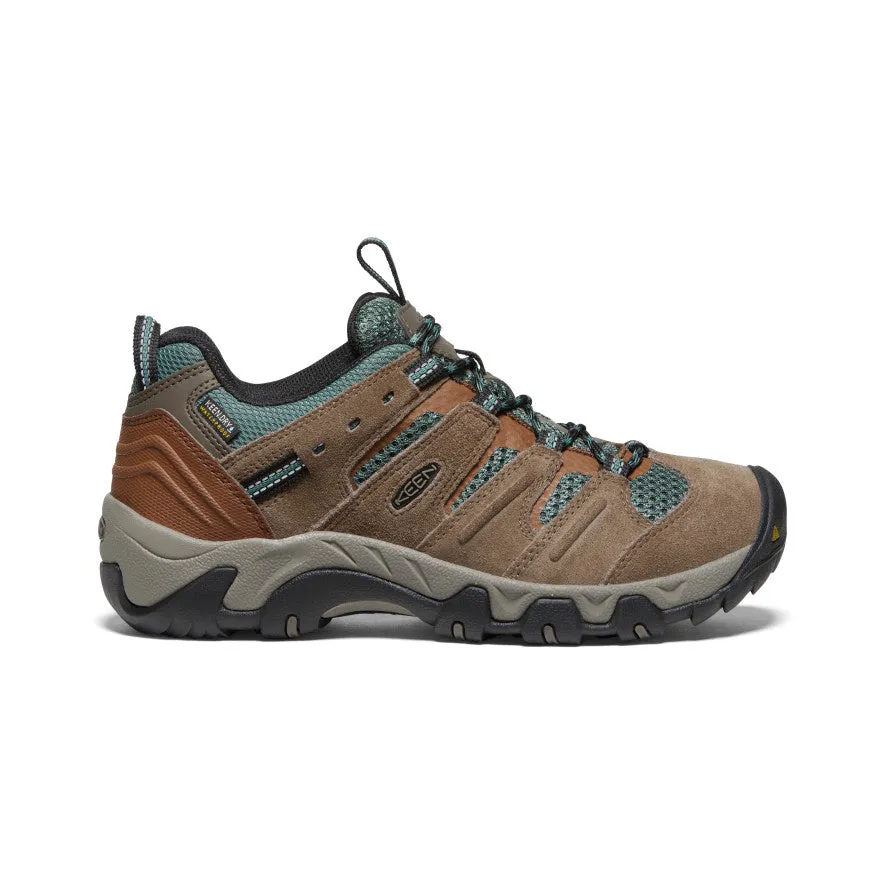 Headout Waterproof Hiking Shoe for Women | Shitake/Dark Forest