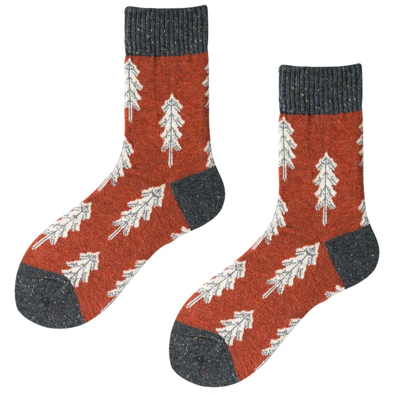 Holiday Sale - Cozy Wool Socks for Christmas Tree Decoration (Red)