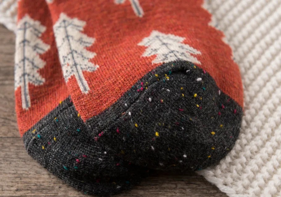 Holiday Sale - Cozy Wool Socks for Christmas Tree Decoration (Red)