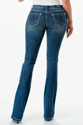 Horse Shoe 3D Mid Rise Bootcut