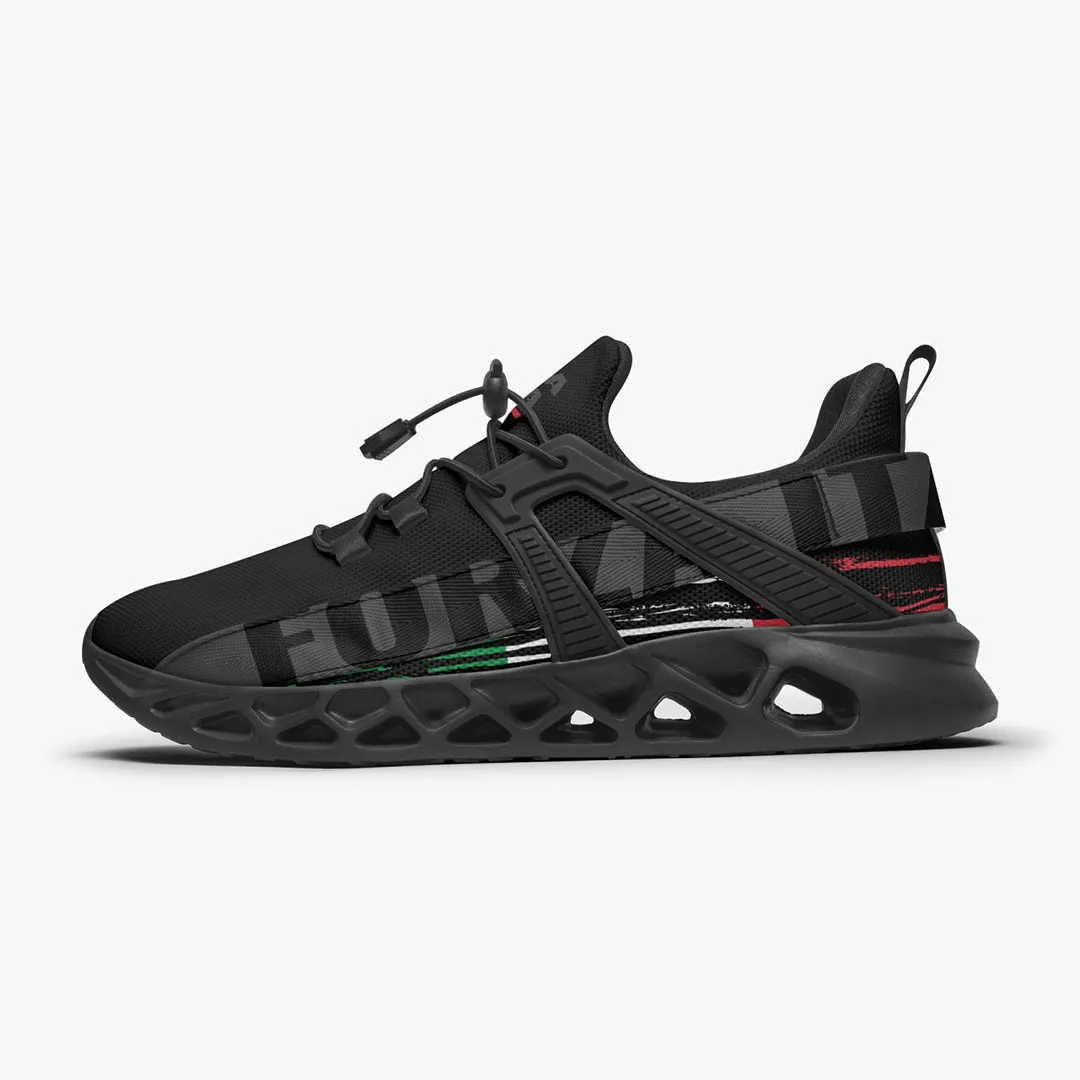 Italy Mesh Running Shoes - Forza Italia Black