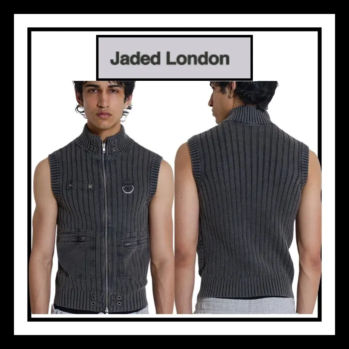 Jaded London - Shop for Vests & Gillets online.