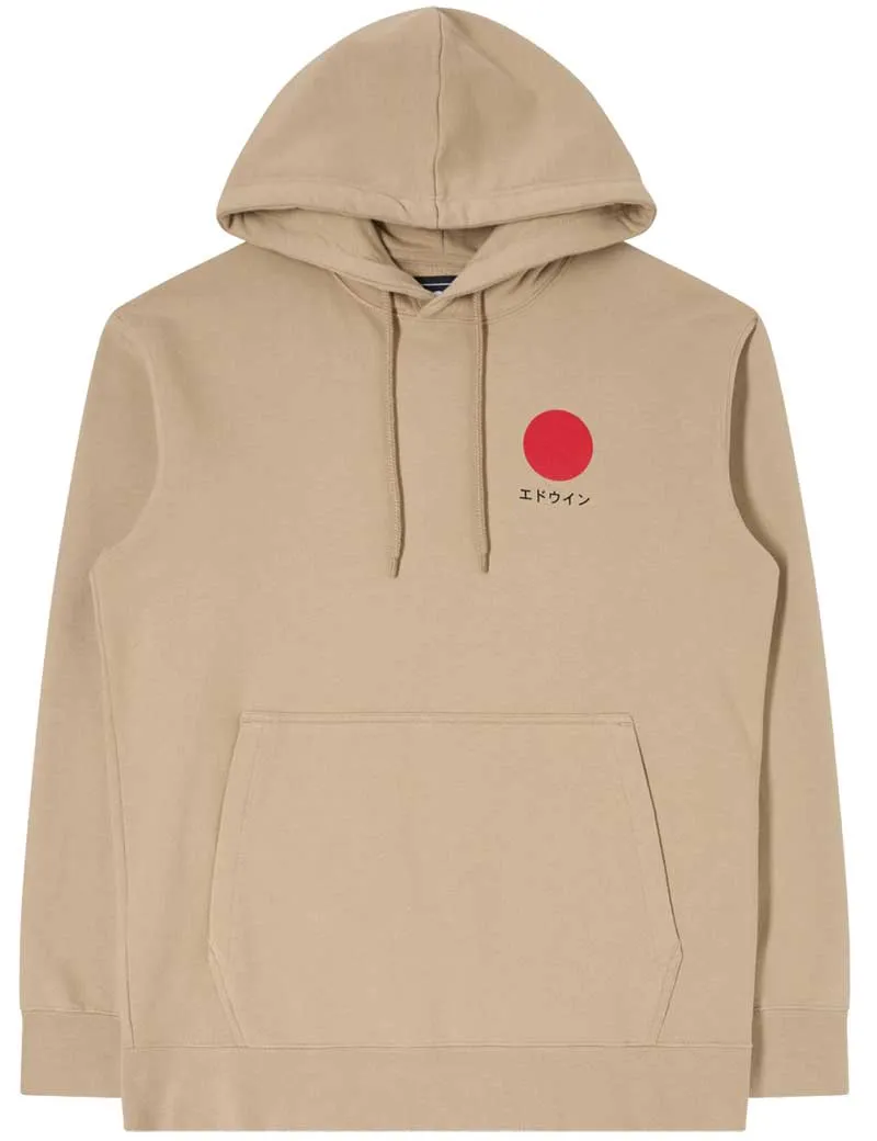 Japanese Sun Hoodie Wht Pepper