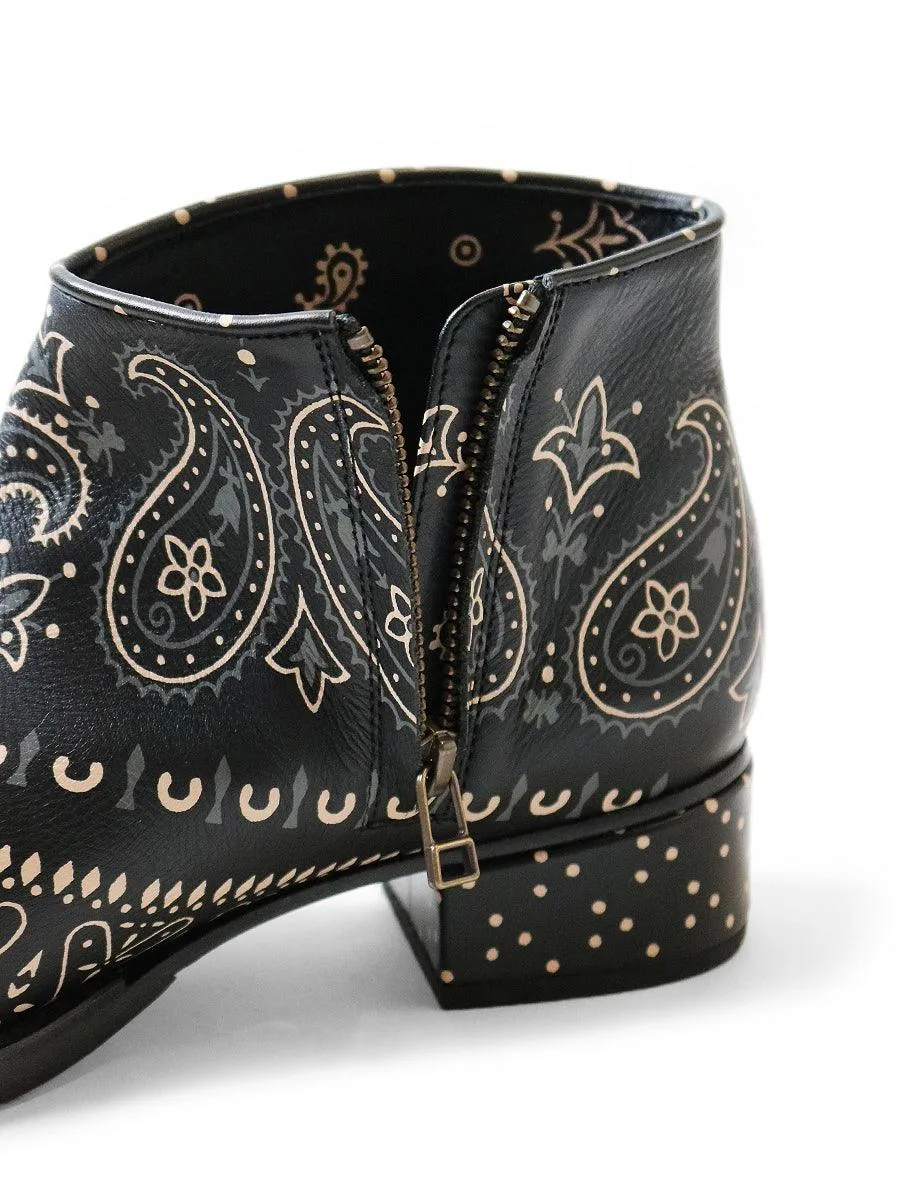 Kapital Leather Bandana Short Boots