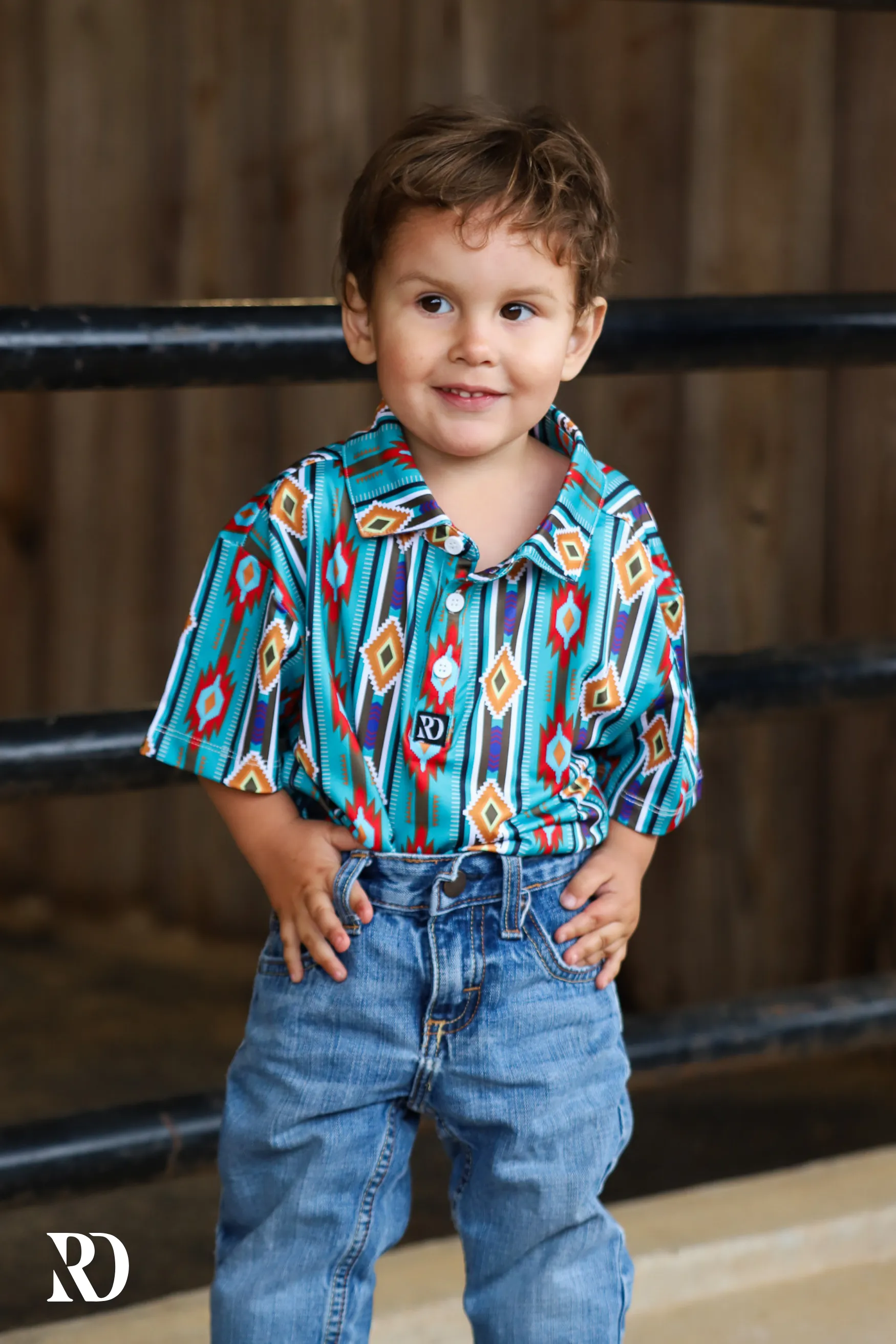 Kiowa toddler polo can be rewritten as Kiowa polo shirt for toddlers.