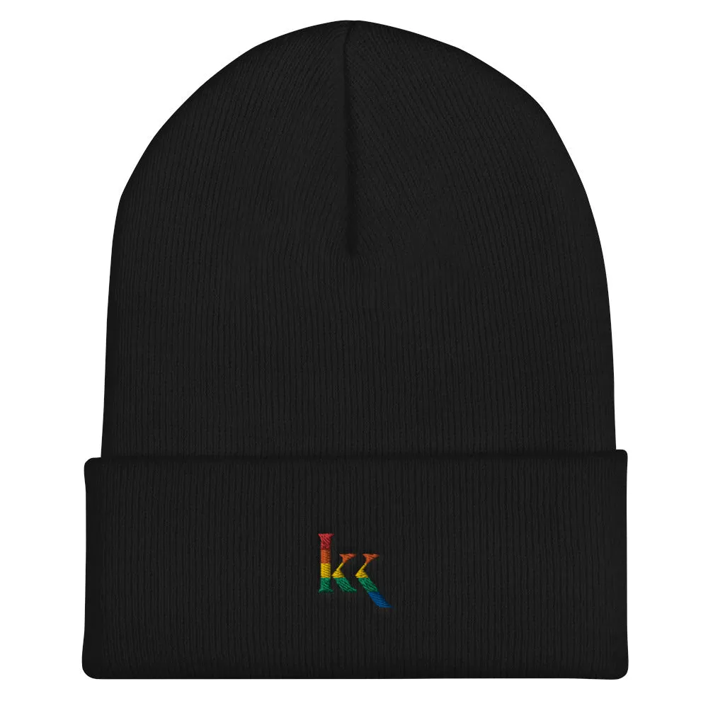 KK pride cuffed beanie