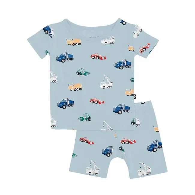 Kyte Baby Construction Short Sleeve Toddler Pajama Set - Shop Now!