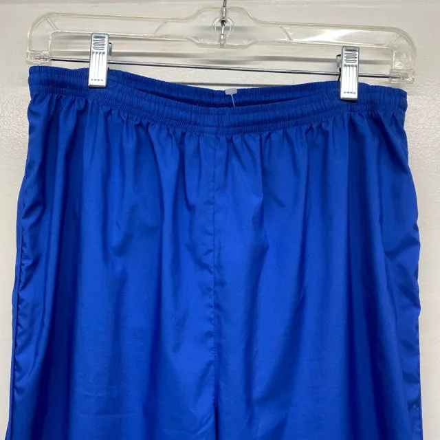 Lauren Ralph Lauren Size S Women's Blue Solid Elastic Waist Activewear Pants