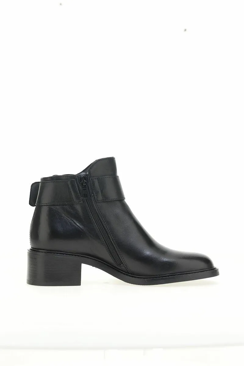 Leather Ankle Boots