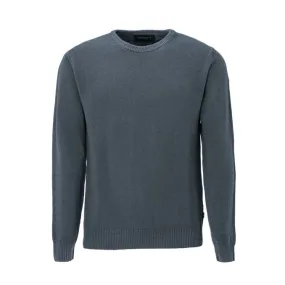 Leo Lambswool Pullover Black Washed Man