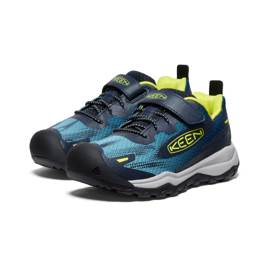 Little Kids Wanduro Speed Hiking Shoe - Legion Blue Evening Primrose