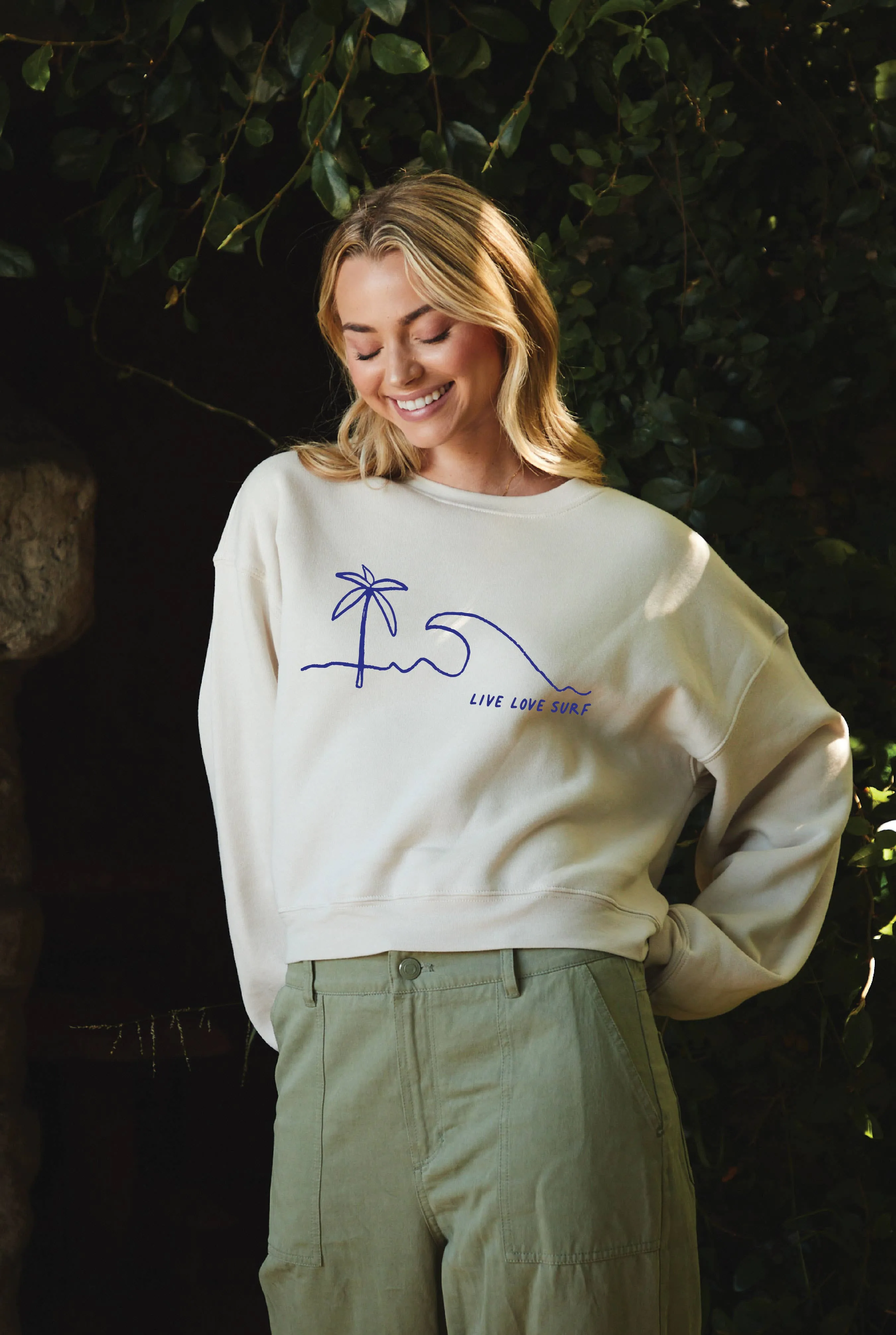 LIVE LOVE SURF sweatshirt online