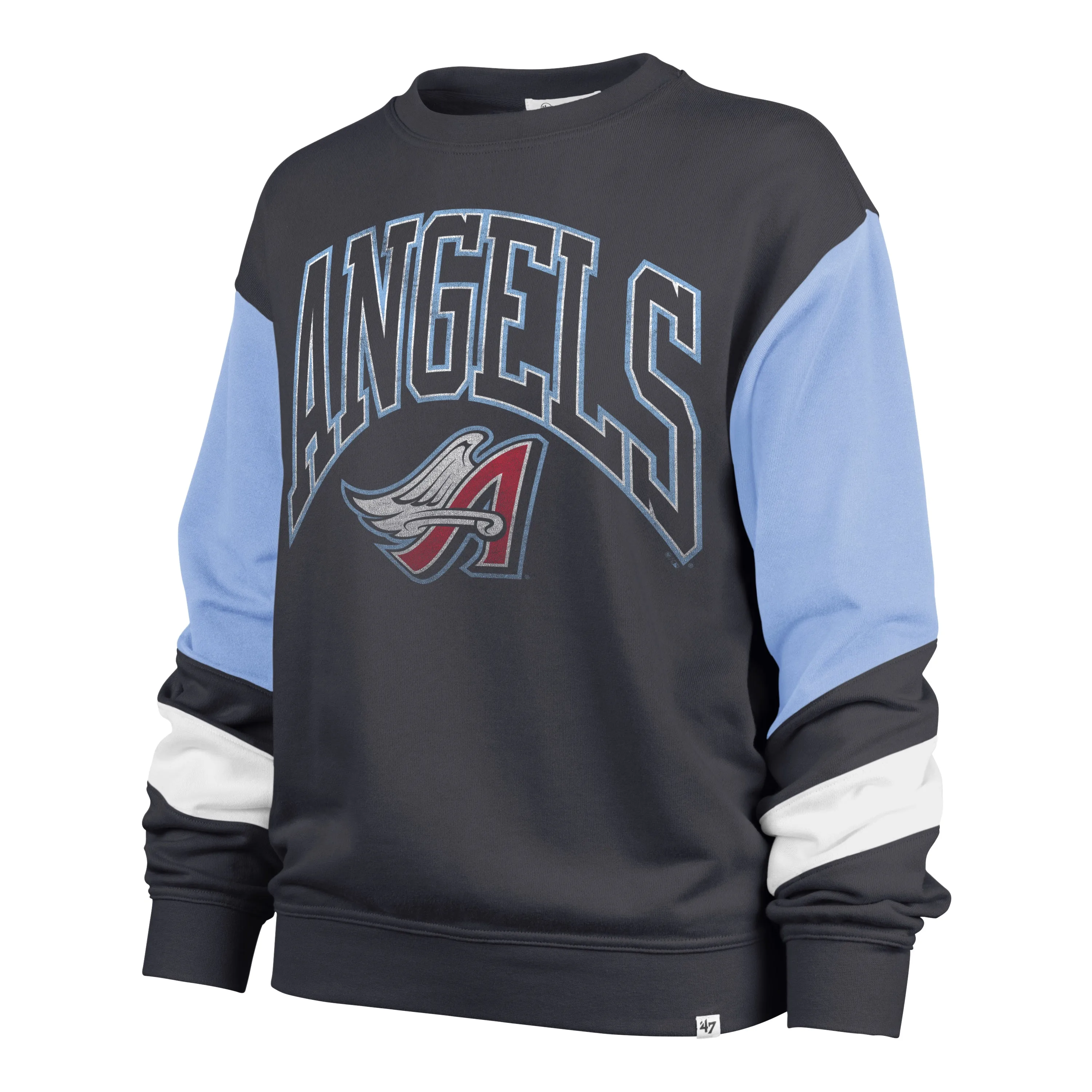 los angeles angels cooperstown double header nova '47 crew womens