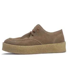 Luxury Cow Suede Leather Casual Lace Up Shoes for Men