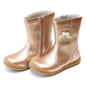 Madison Leather Flower Mid Boot