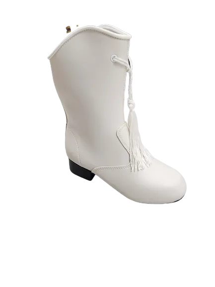 Majorette Boots - White