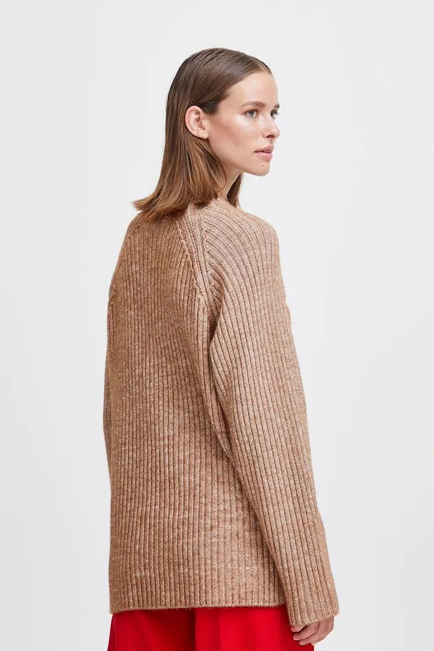 Manny Ribbed Sweater - Toasted Coconut