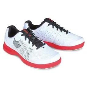 Mens Brunswick Fuze Red White Bowling Shoes