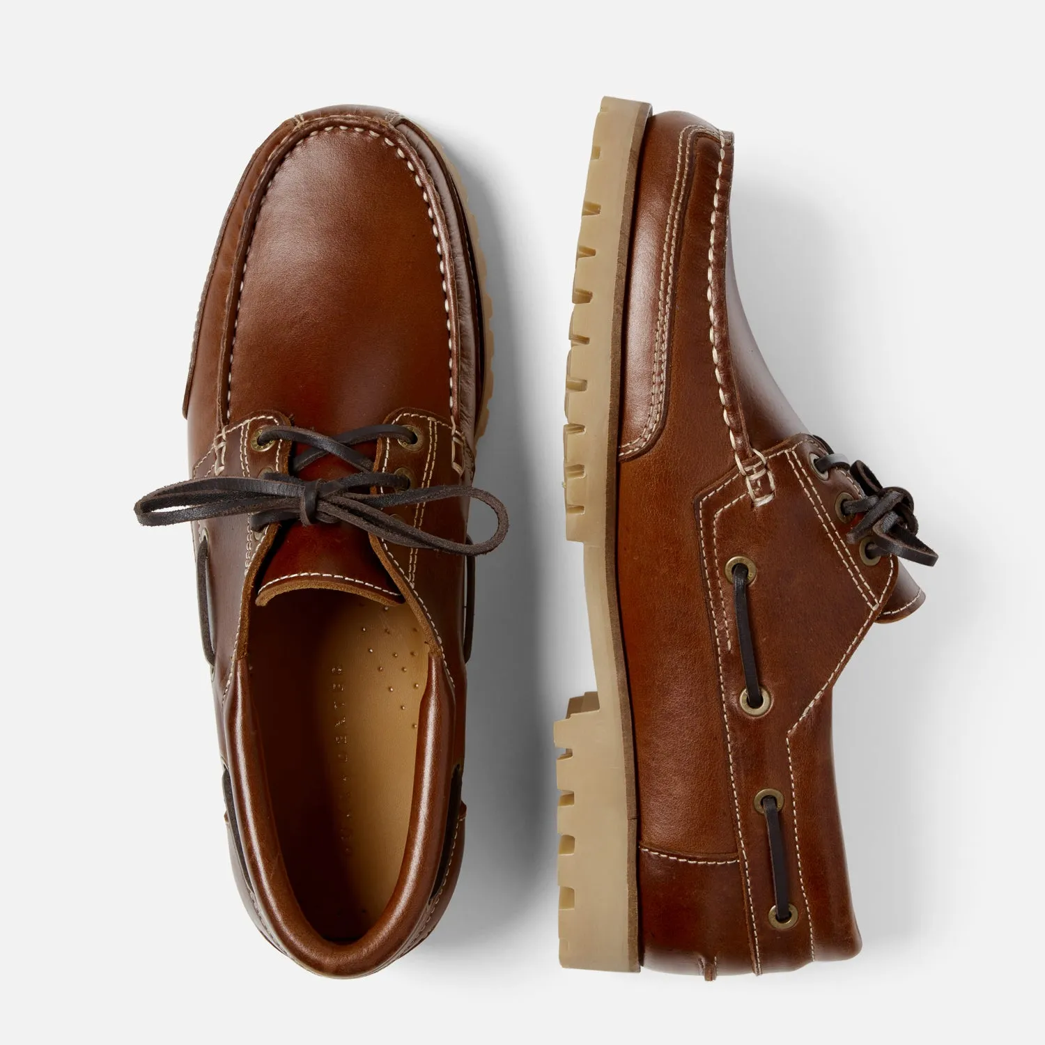 Men's Commando Tobacco Boat Shoe - Shop Now!