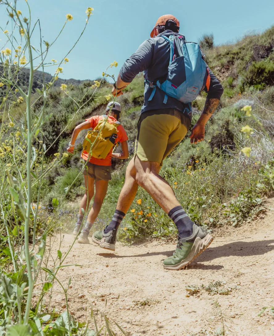 Men's Zionic Speed Hiking Shoe | Dark Olive/Scarlet Ibis