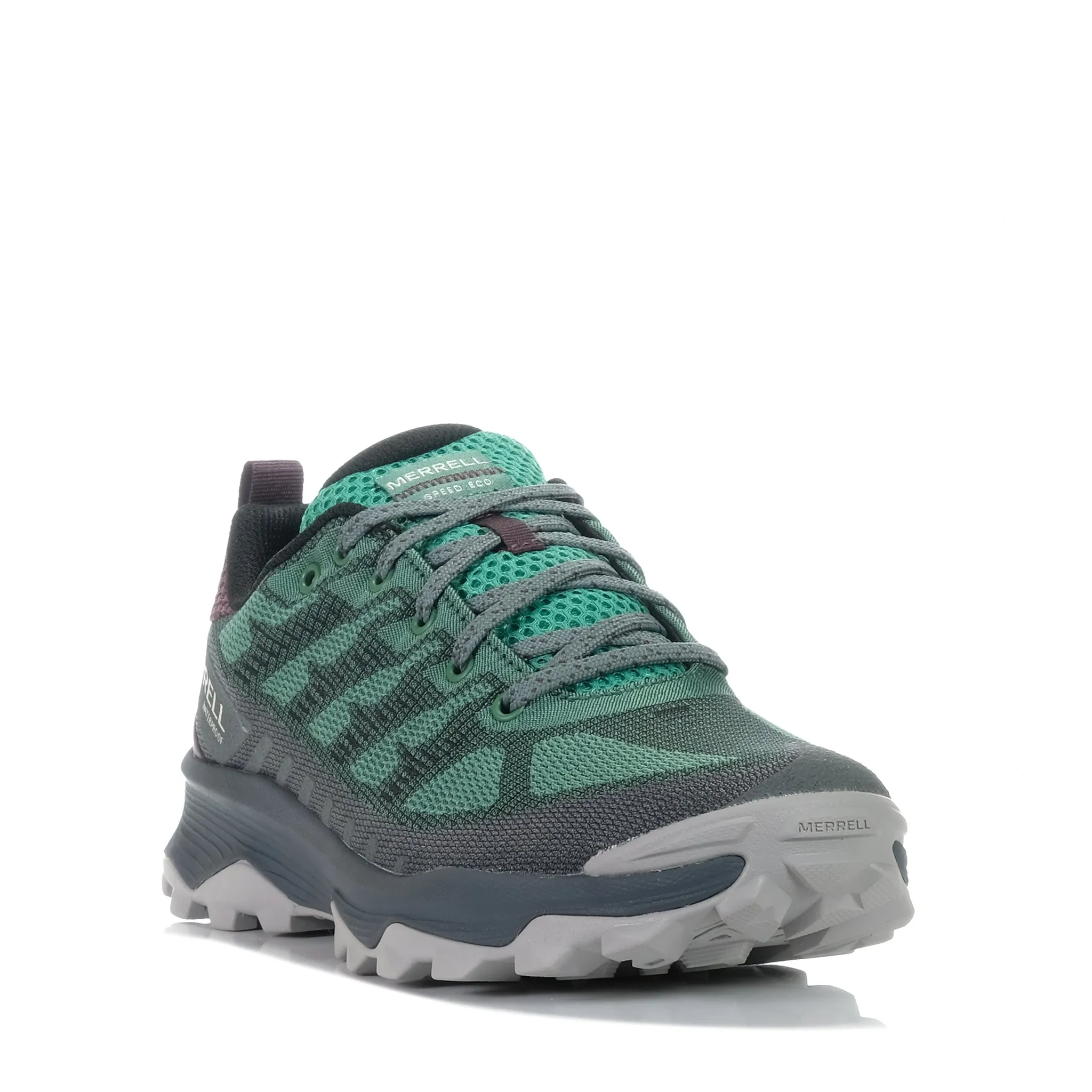 Merrell Waterproof Sneakers Pine Green/Burgundy