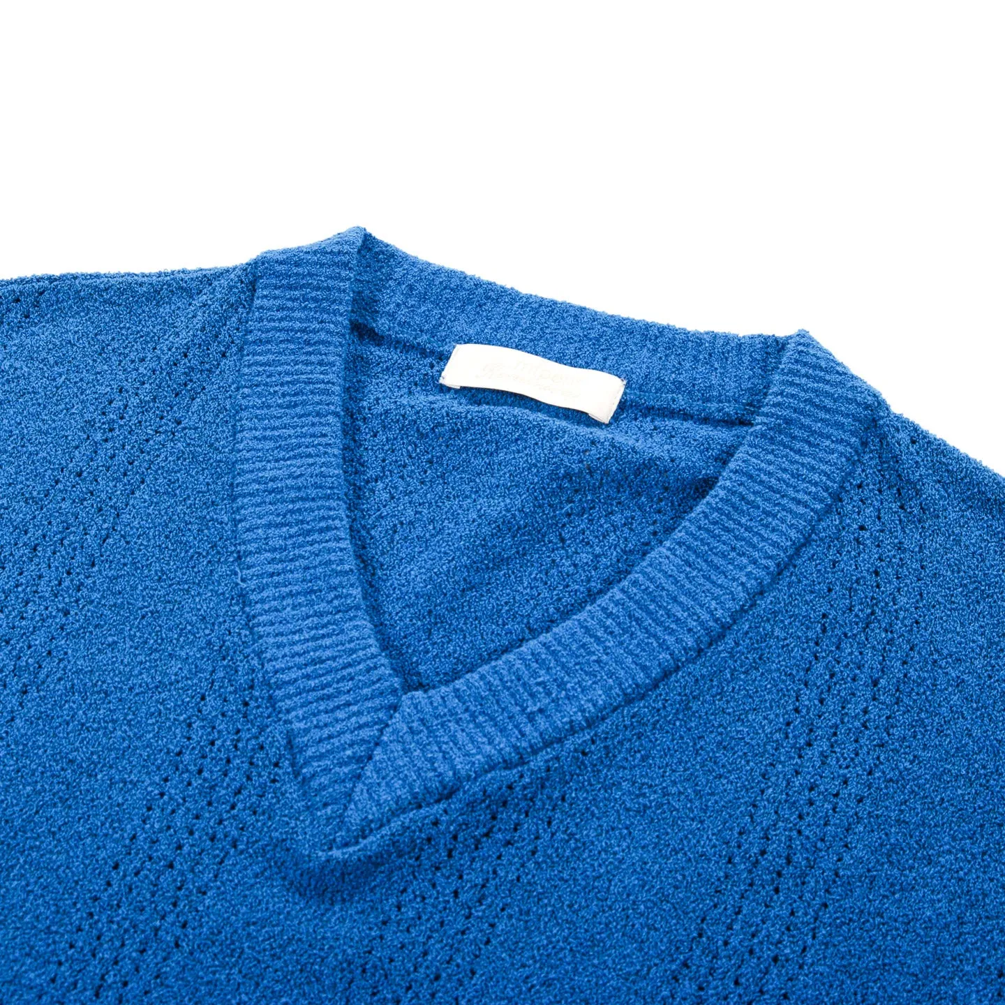 MFPEN blue V-neck pullover