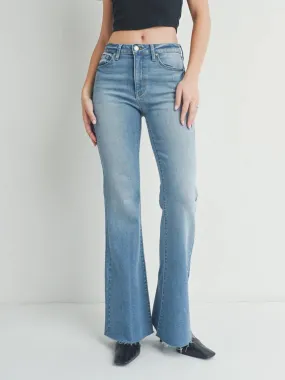 Mid-Rise Straight Bootcut