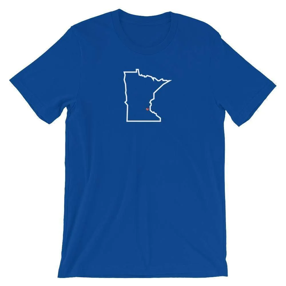 Minneapolis St Paul MN Love Men's Unisex T-Shirt