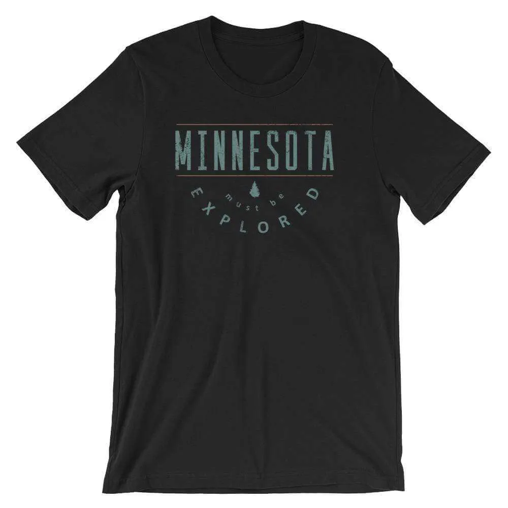 Minnesota Must Be Explored - Outdoor Men's/Unisex T-Shirt