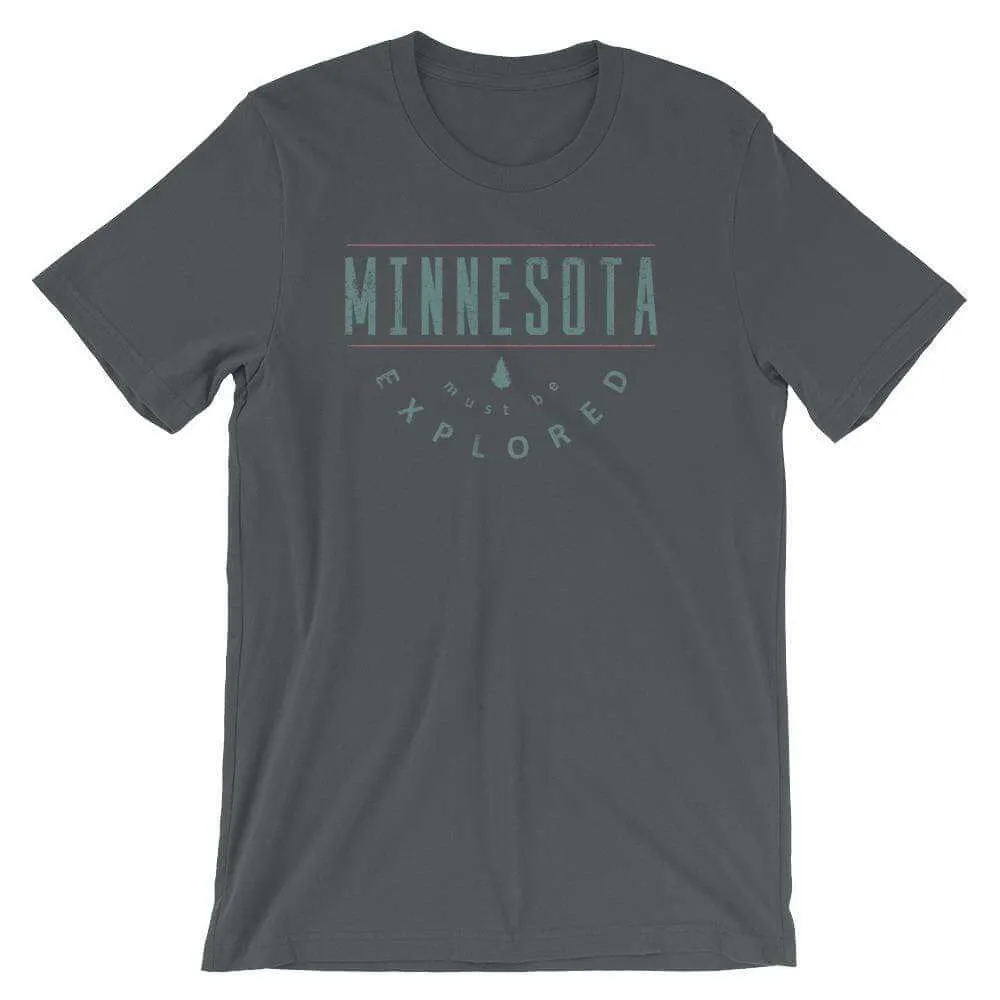 Minnesota Must Be Explored - Outdoor Men's/Unisex T-Shirt