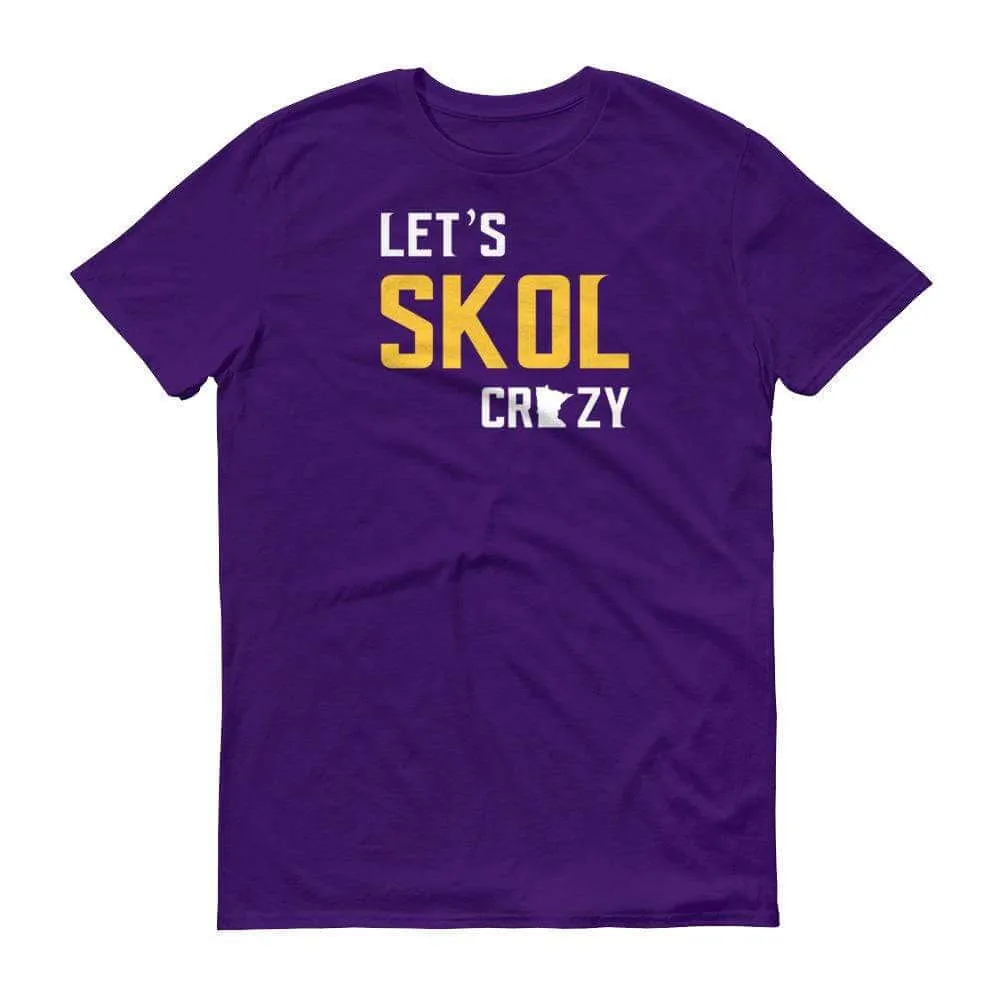 Minnesota Vikings Men's/Unisex T-Shirt - Skol Crazy