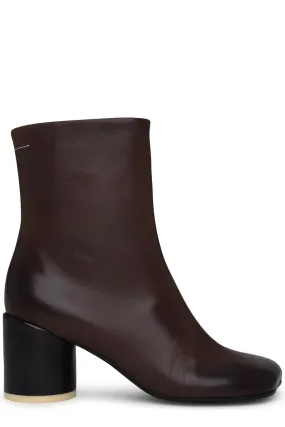 MM6 Maison Margiela Ankle Boots with Zip-Up Closure