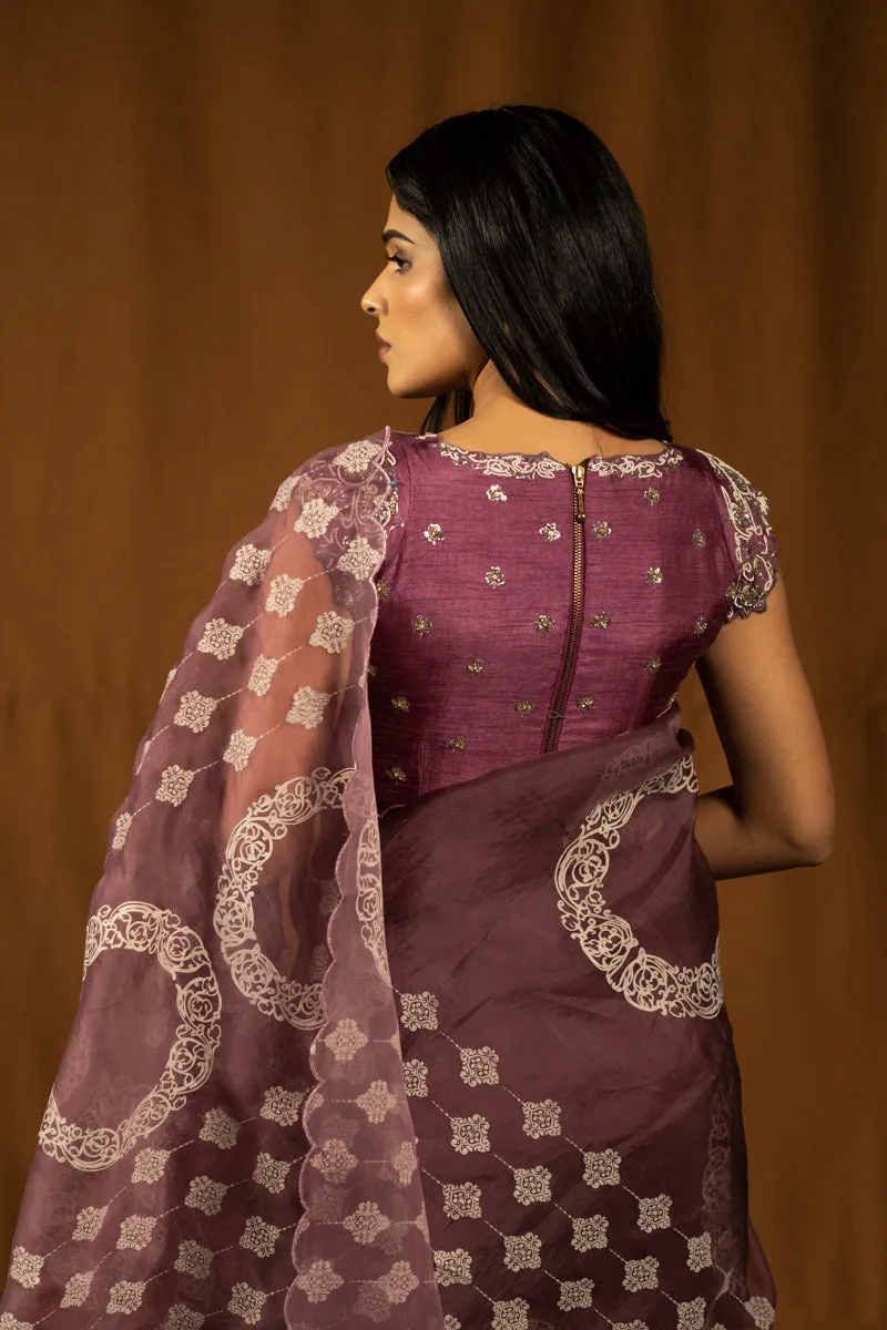 Moksha Saree Sangria