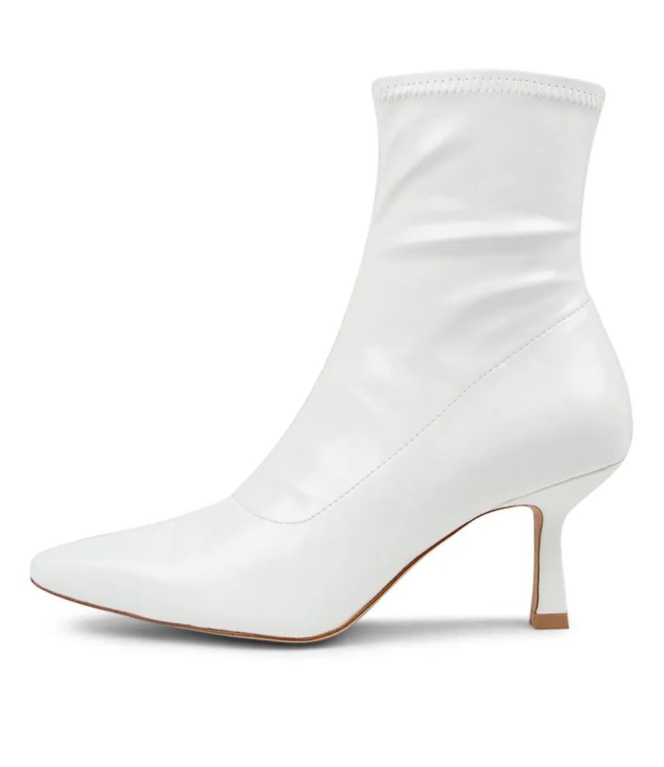 MOLLINI Audry White Ankle Boots