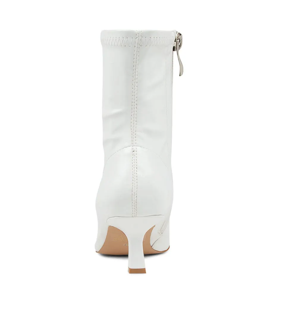 MOLLINI Audry White Ankle Boots