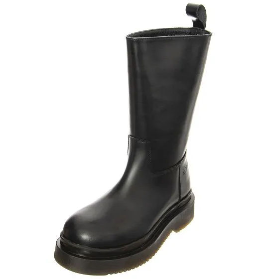 MR BOOTS Womens T 14 Smooth Black Boots