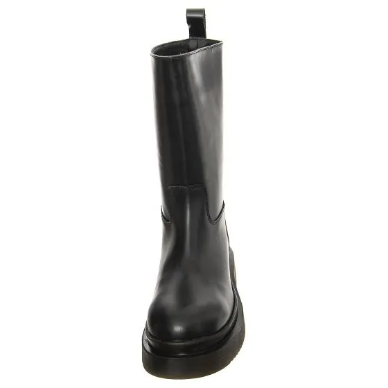 MR BOOTS Womens T 14 Smooth Black Boots