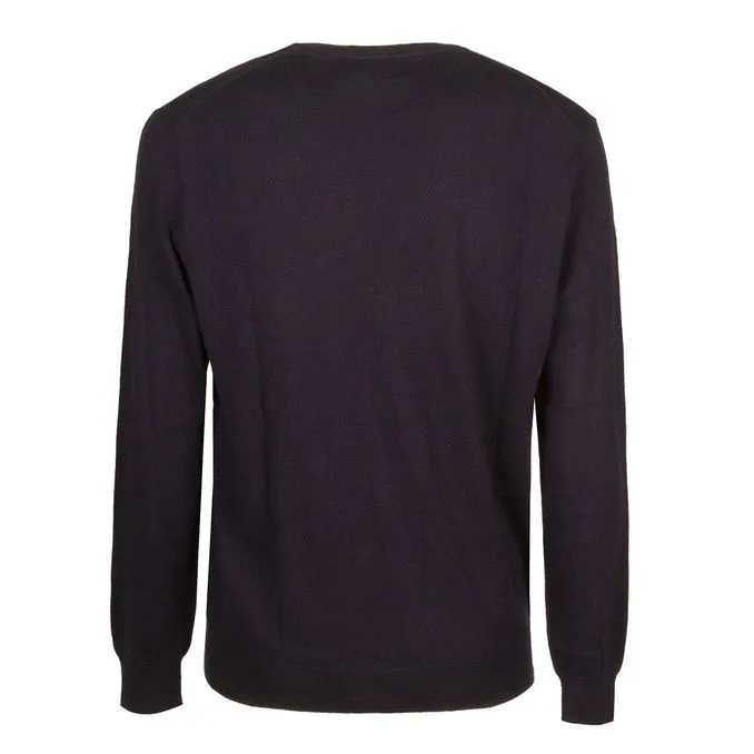 Navy Man Hunter Wool Pullover