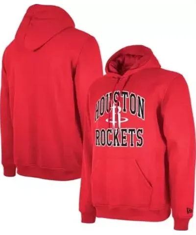 New Era NBA Unisex Houston Rockets 2023/24 Season Tip-Off Edition Pullover Hoodie