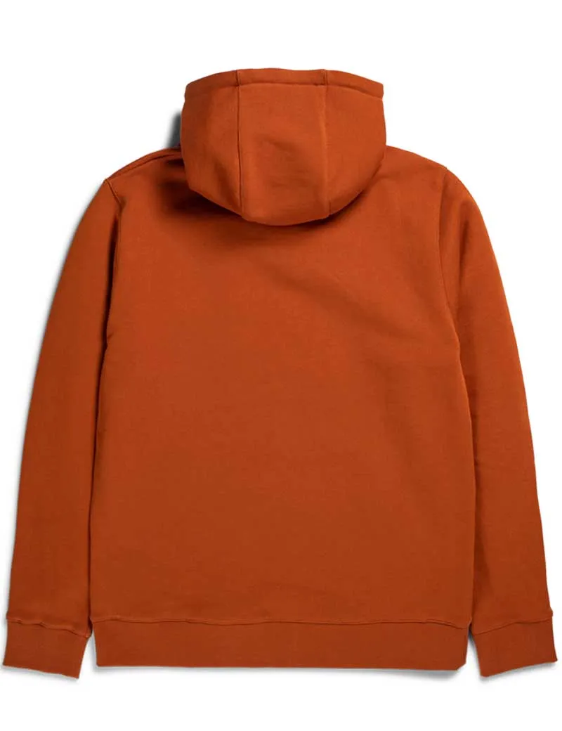 Norse Projects Vagn Classic Hood Hoodie Burnt Orange