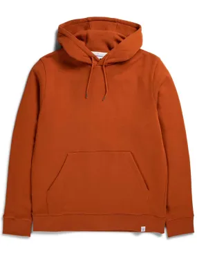 Norse Projects Vagn Classic Hood Hoodie Burnt Orange