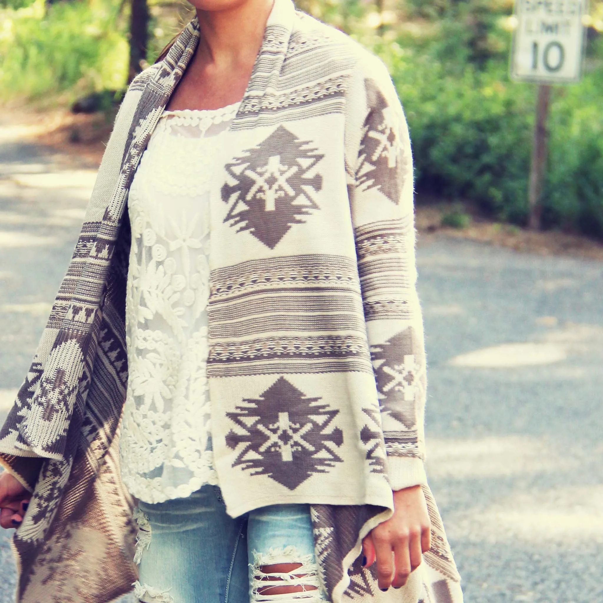 Northwest Sky Sand Sweater