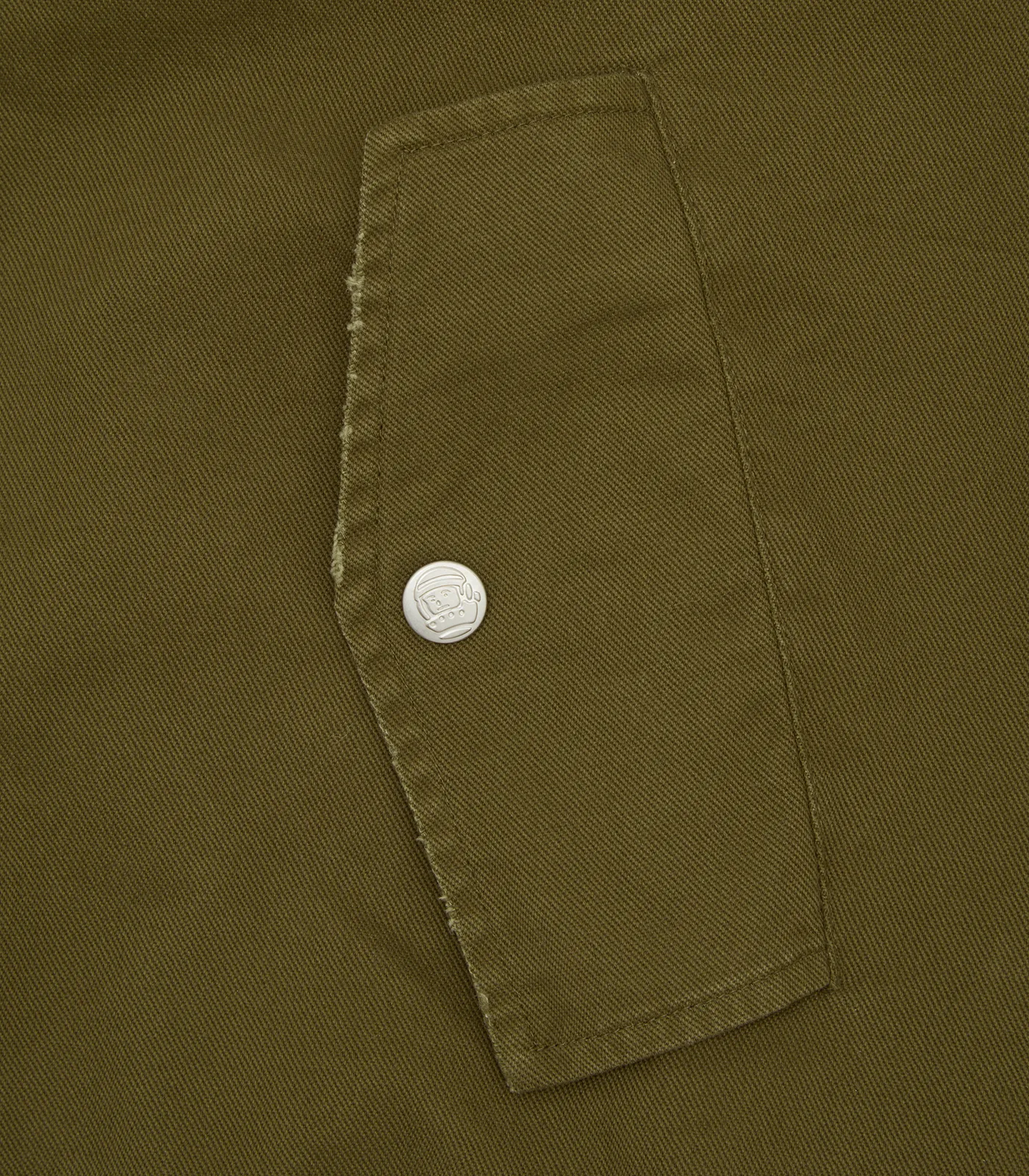 Olive drill cotton bomber jacket.